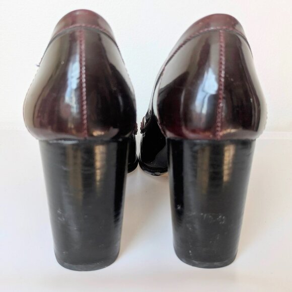 90 MICHAEL KORS Buchanan Patent Loafer wine burgundy - Picture 6 of 8
